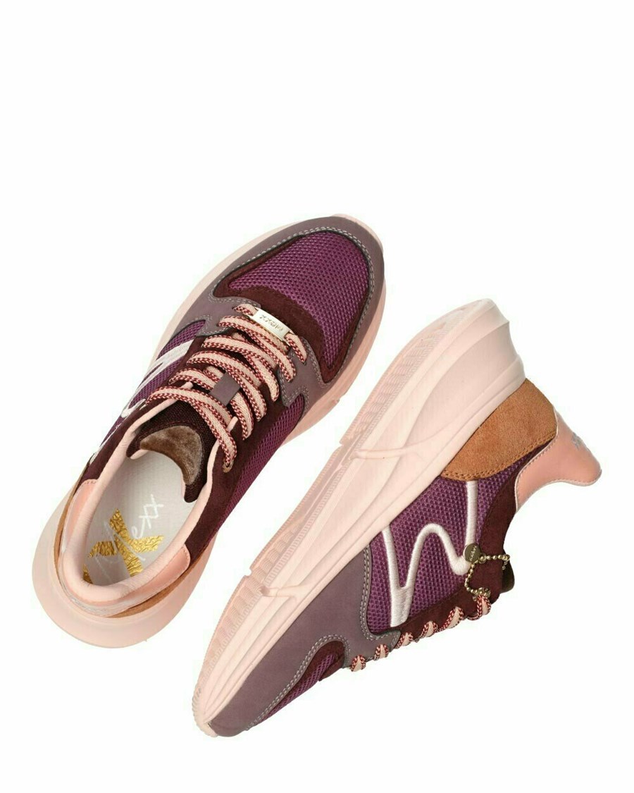 Mexx Sneaker Khira Purple Fioletowe | VMSOE6518