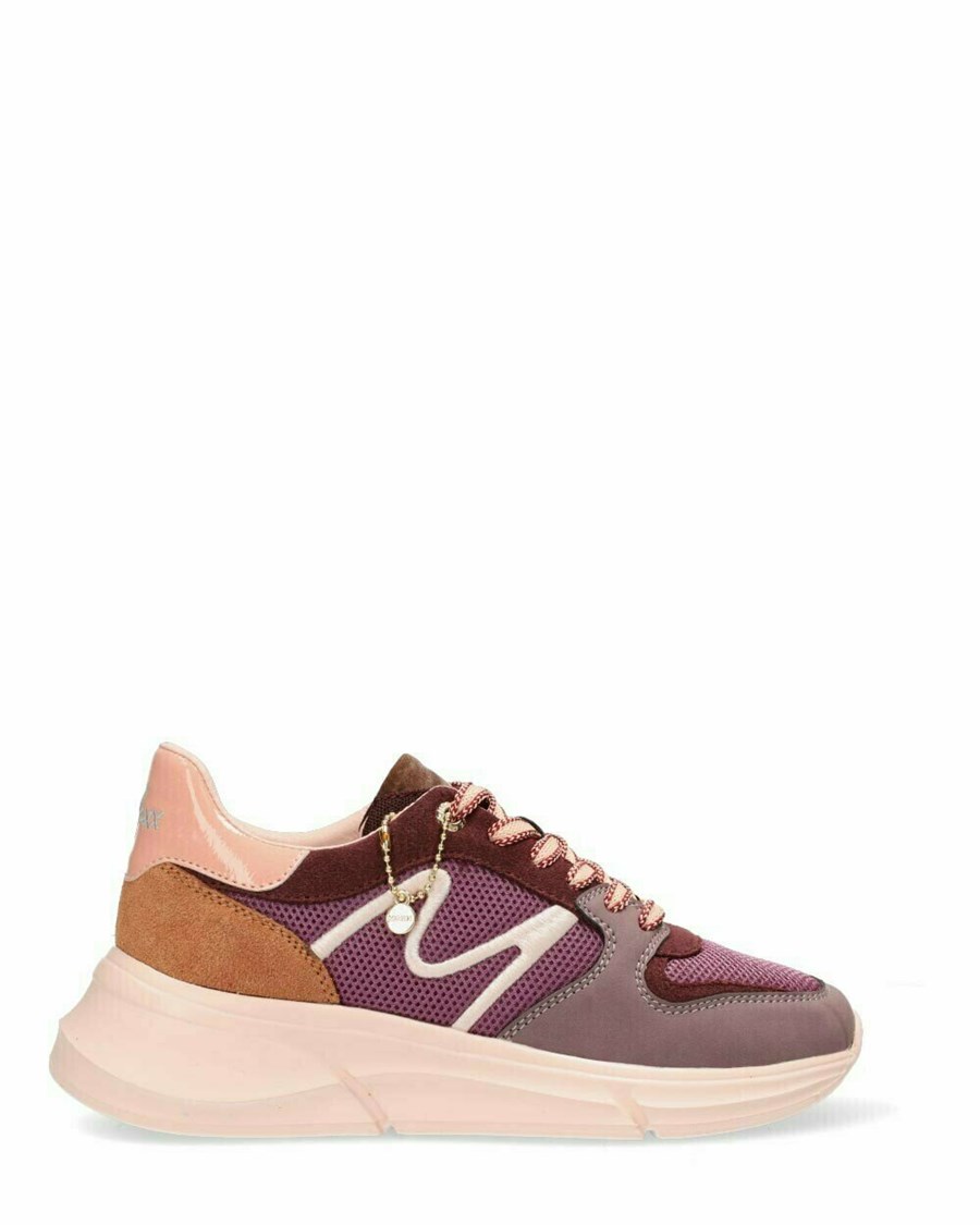 Mexx Sneaker Khira Purple Fioletowe | VMSOE6518