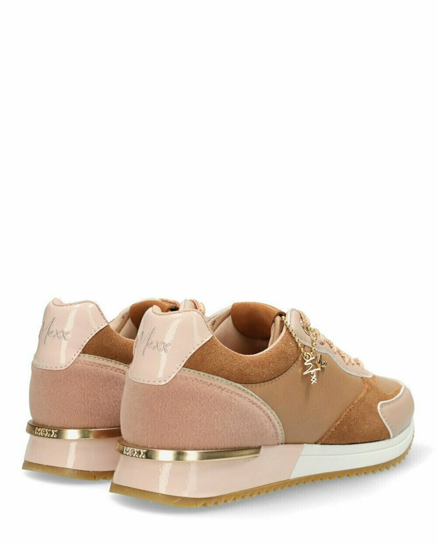 Mexx Sneaker Kylie Pink Różowe | QSUAV0253