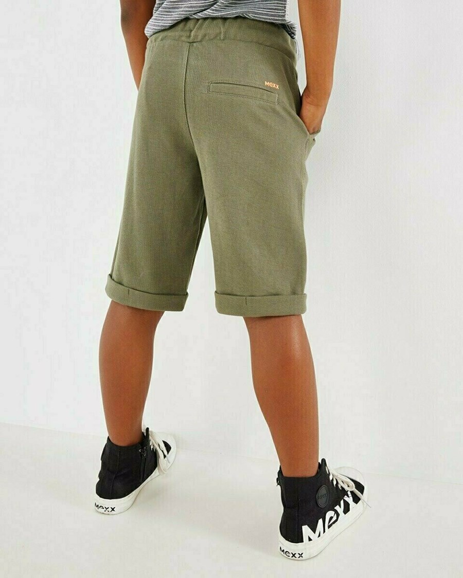 Mexx Structure short Army Green Zielone | JNCAP0473