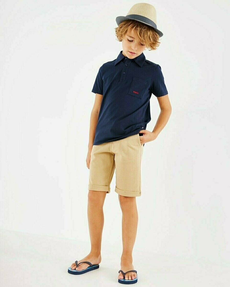 Mexx Structure short Sand Beżowe | OAKNX1847