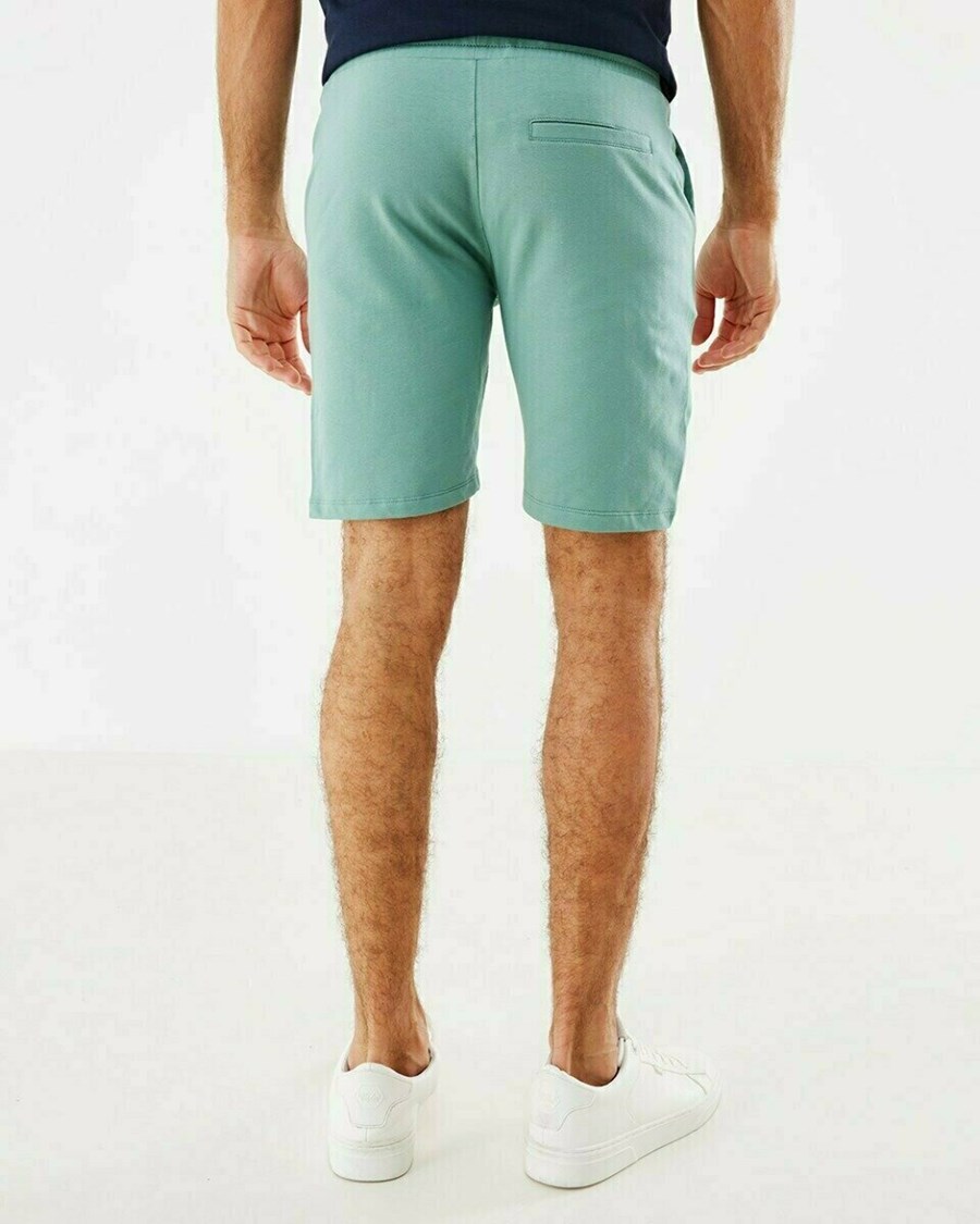 Mexx Sweat short Dark Mint Zielone | DHQNF8092