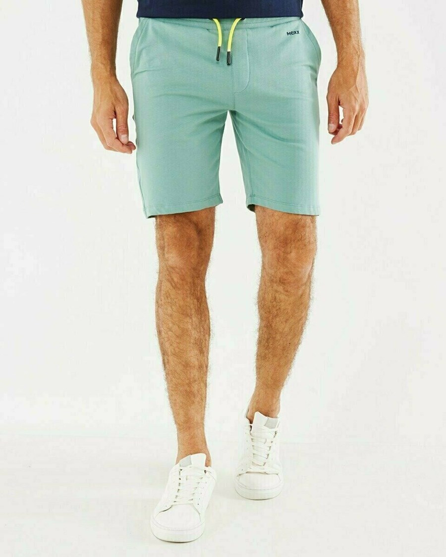 Mexx Sweat short Dark Mint Zielone | DHQNF8092