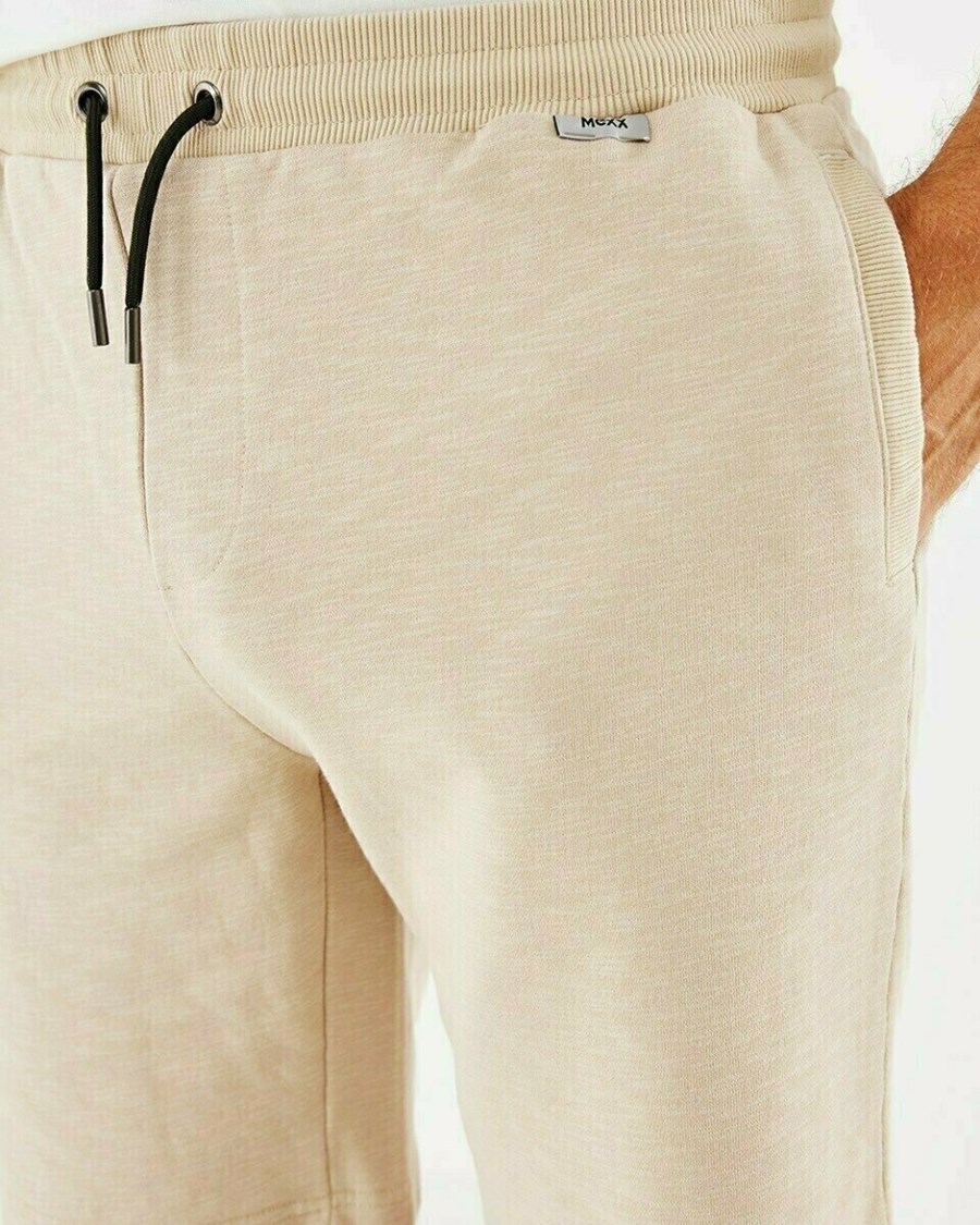 Mexx Sweat short Sand Beżowe | QJPAG1682