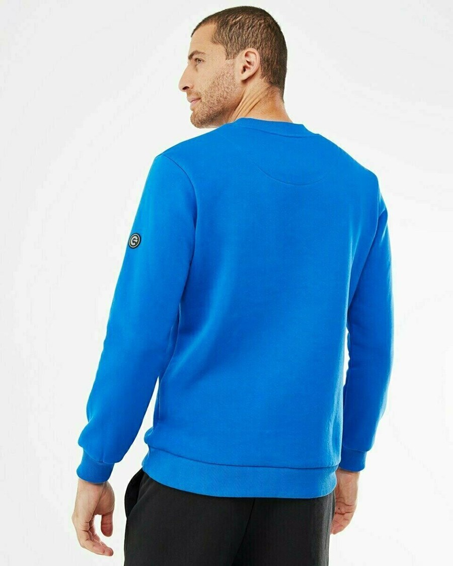 Mexx Sweatshirt Cobalt Niebieskie | LHIGK8390