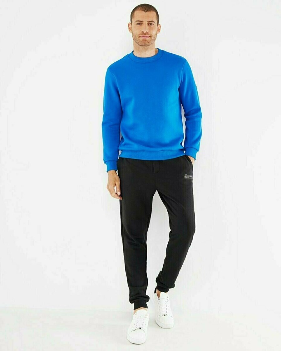 Mexx Sweatshirt Cobalt Niebieskie | TQFBM6741