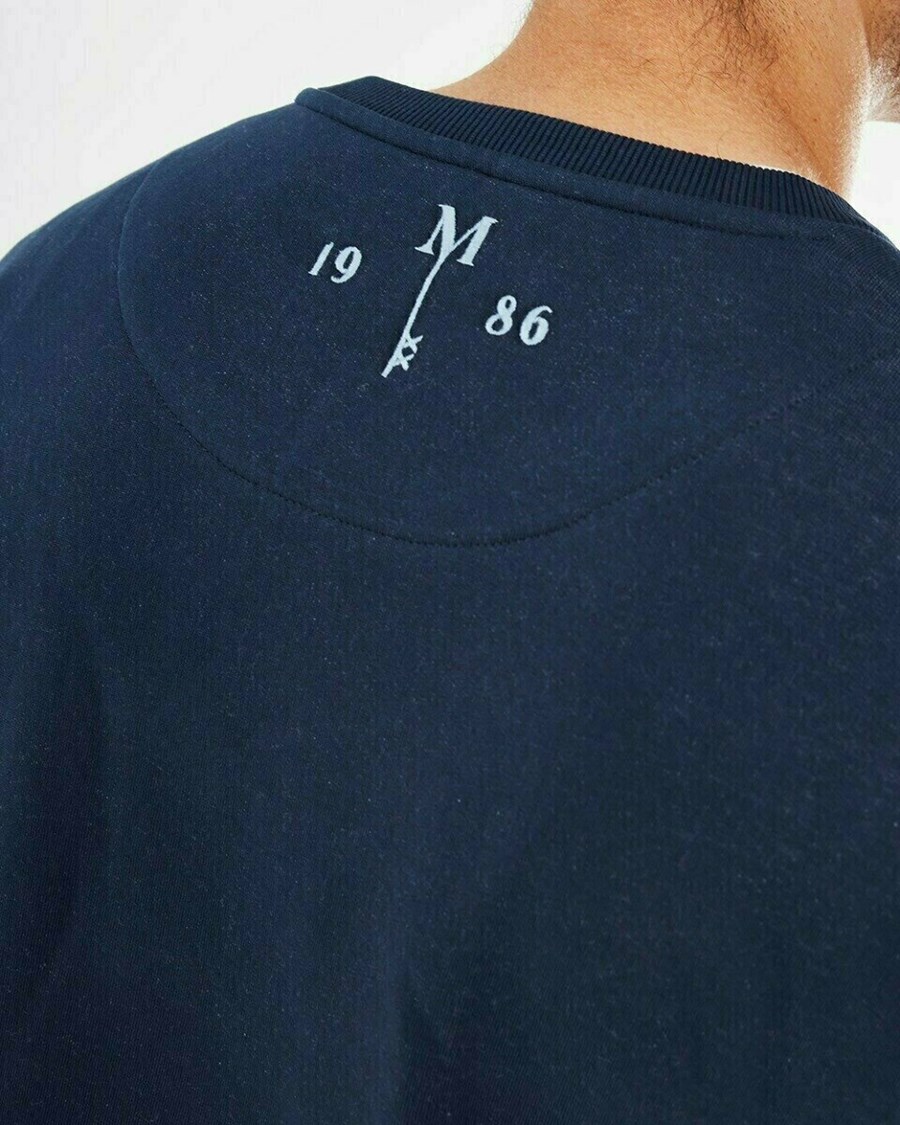 Mexx Sweatshirt Navy Niebieskie | TSFMU6581