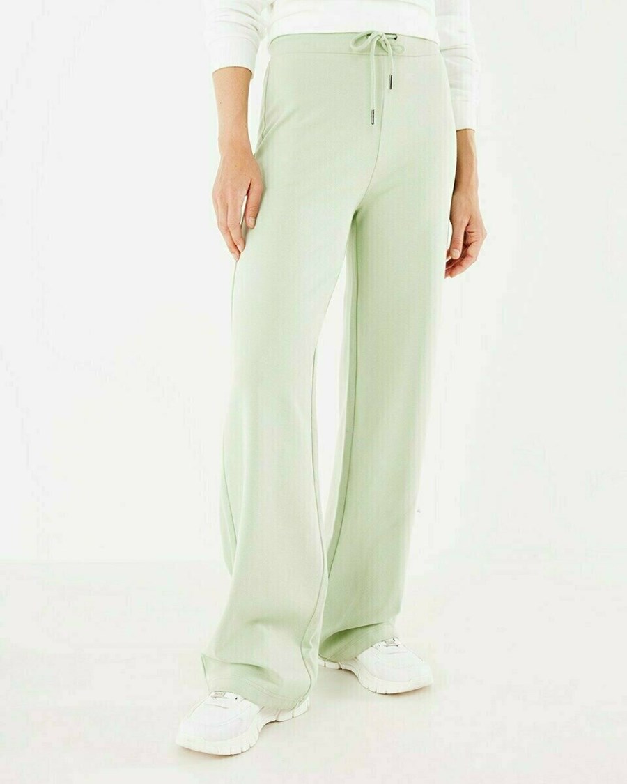 Mexx Szerokie leg pants Mint Green Zielone | KPAOS3296