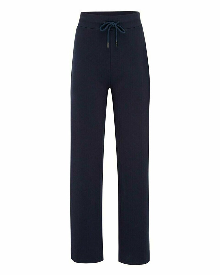 Mexx Szerokie leg pants Navy Niebieskie | ITSRH0623