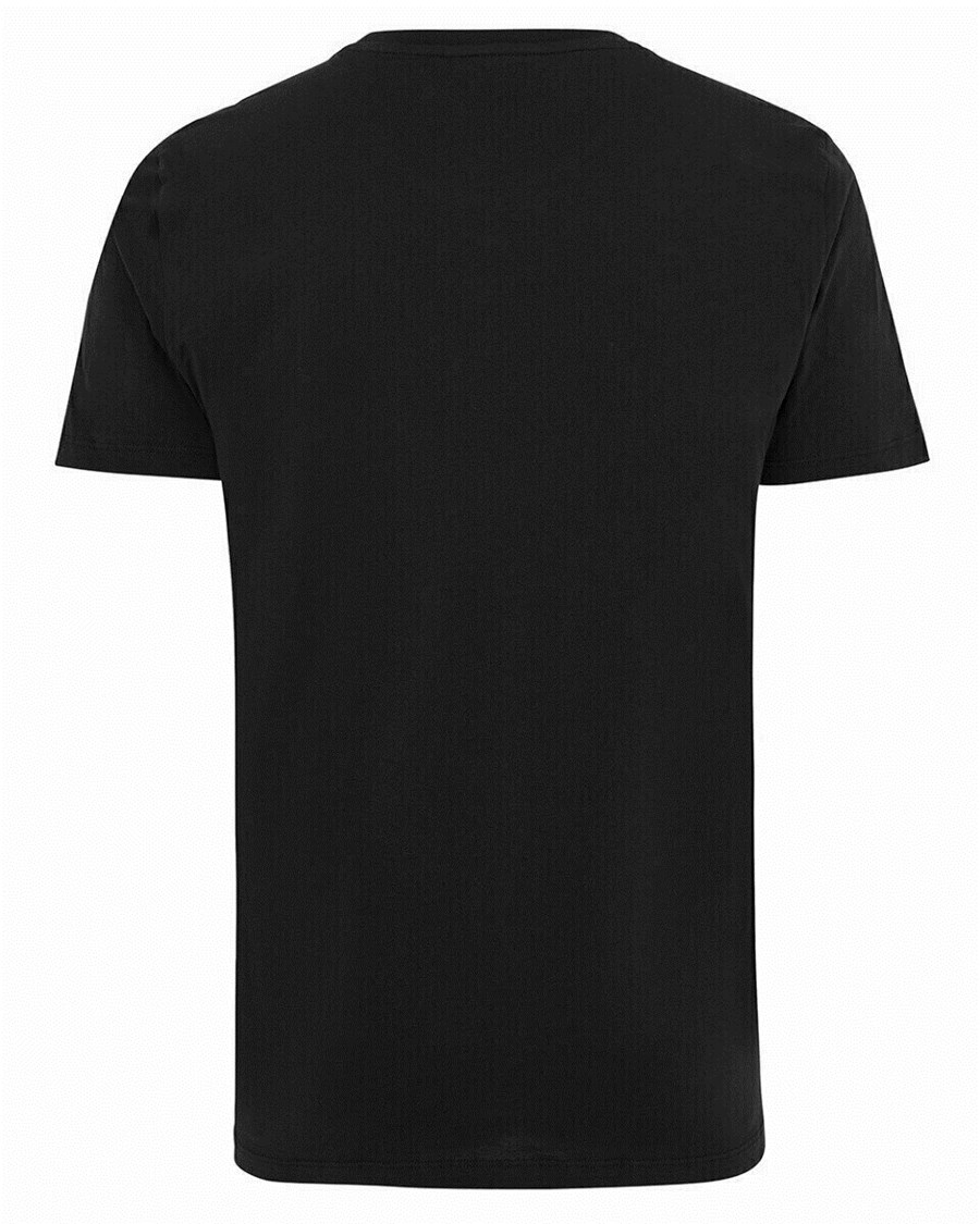 Mexx T-Shirt SS Black Czarne | MCQWU4268