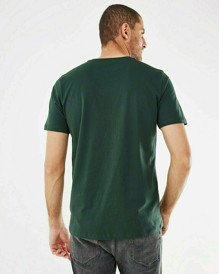 Mexx T-Shirt SS Dark Green Zielone | MABDH2316