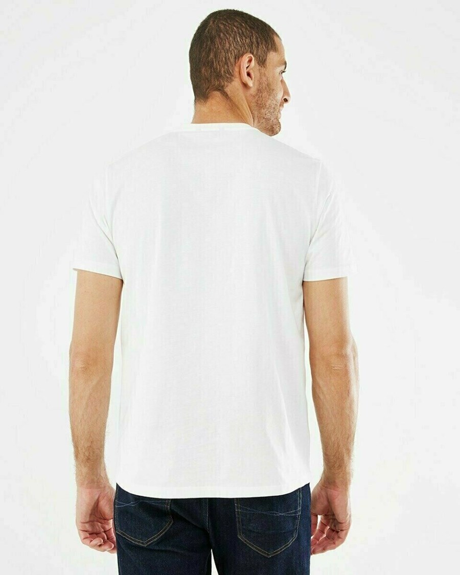 Mexx T-Shirt SS Off white Białe | WXKBI7246