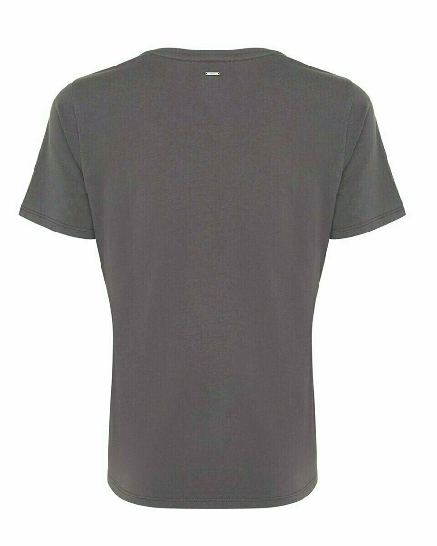 Mexx T-shirt SS Dark Grey Szare | XPCJR3720