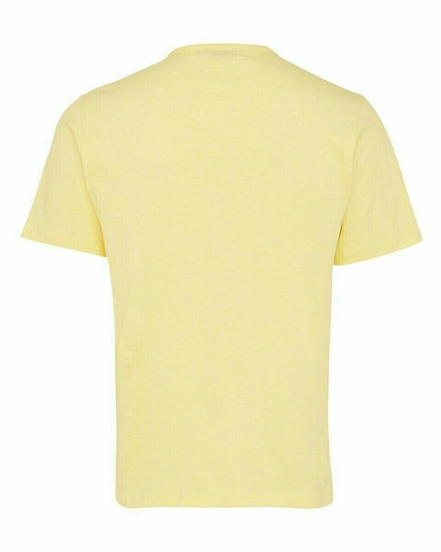 Mexx T-shirt chest pocket Yellow Żółte | QTIRG2534