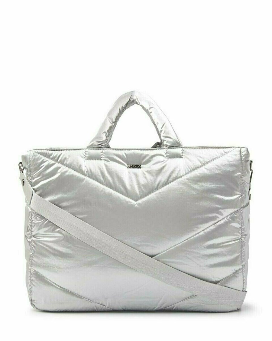 Mexx Tote bag Silver Srebrne | RZKDN9230