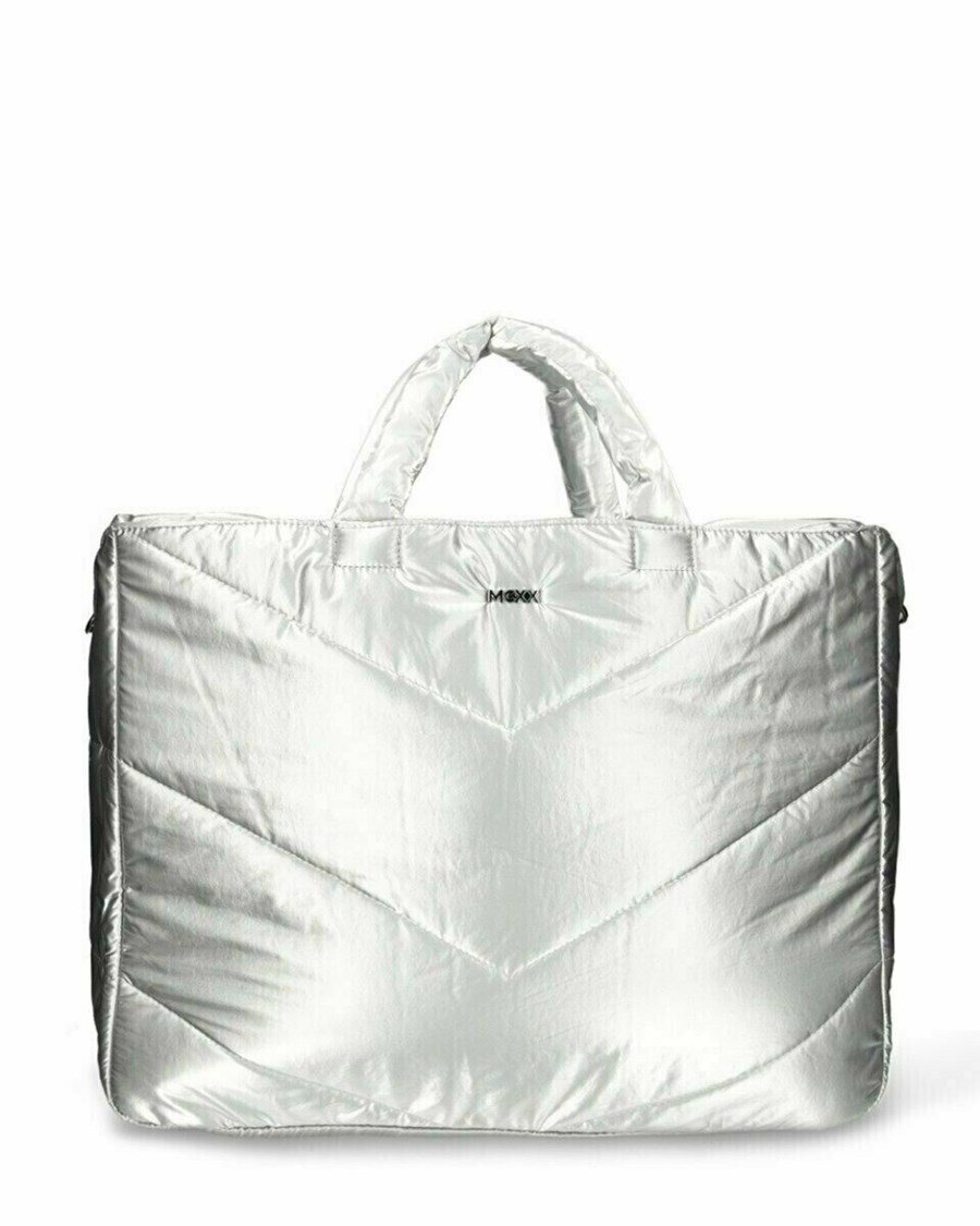 Mexx Tote bag Silver Srebrne | RZKDN9230