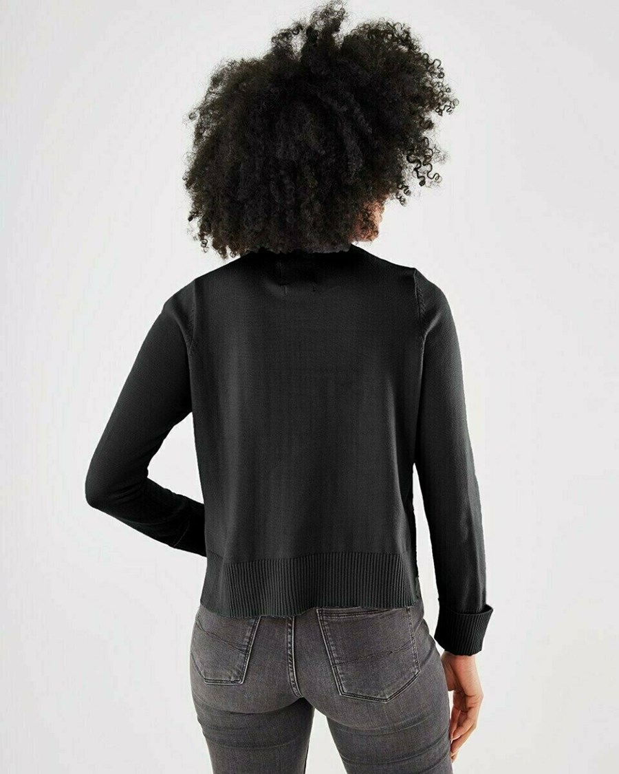 Mexx Turtle neck pullover Black Czarne | RLDZW1862