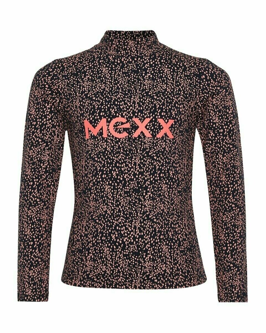 Mexx Turtle neck top LS Navy Niebieskie | MKXSQ0452