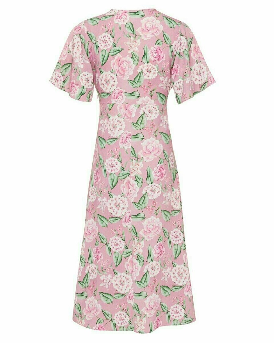 Mexx Wrap dress Old Pink Różowe | VERST4695