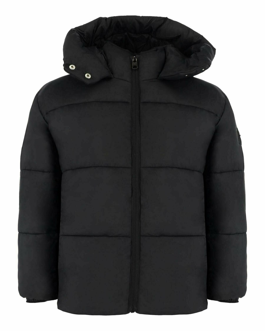 Mexx Zakapturzony padded jacket Black Czarne | NRBYC3769