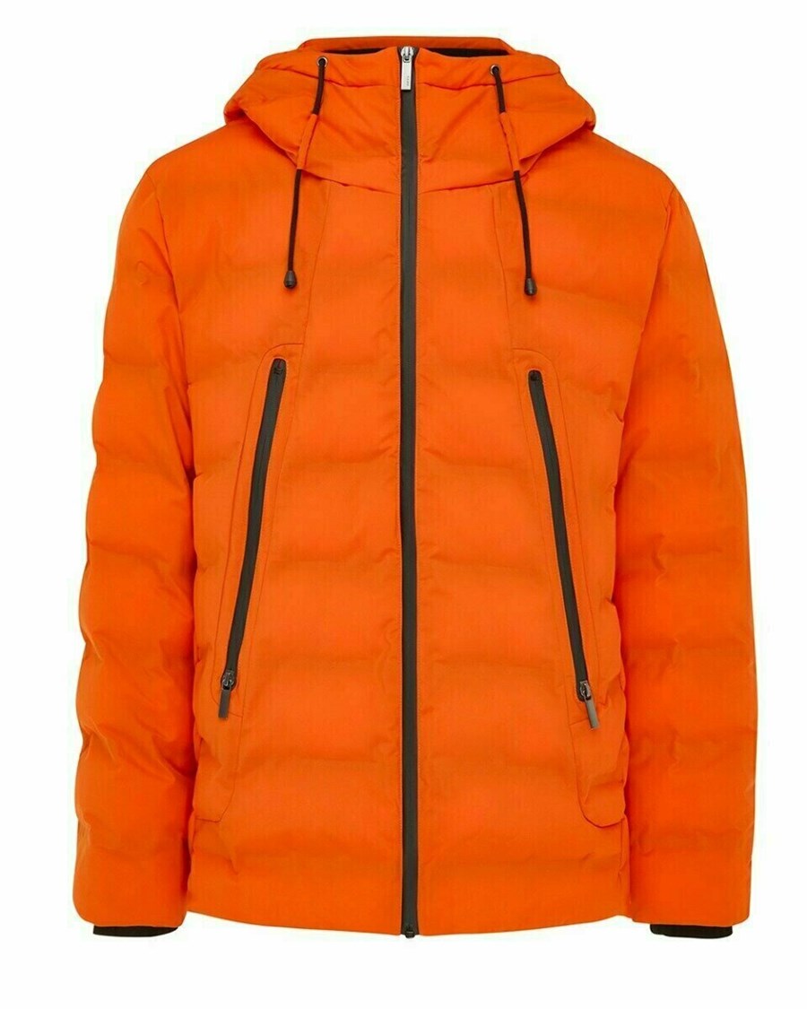 Mexx Zakapturzony puffer jacket Orange Pomarańczowe | KOMEL4509