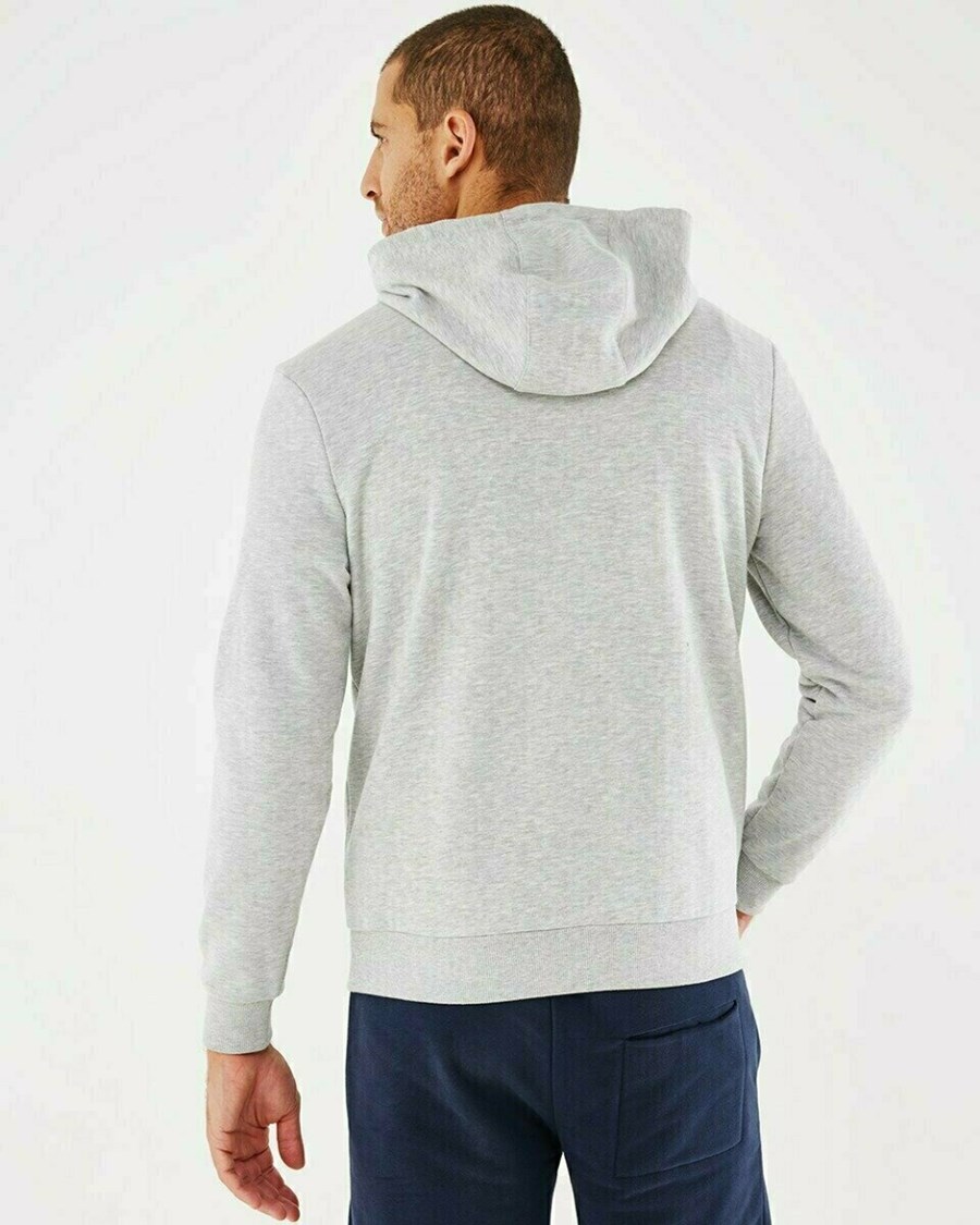 Mexx Zakapturzony sweater Grey Melee Szare | DOFBU4905