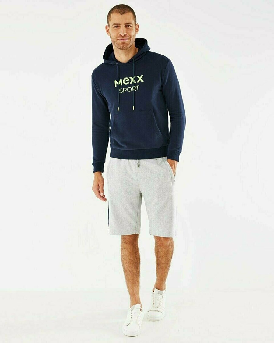 Mexx Zakapturzony sweater Navy Niebieskie | WTROJ0561