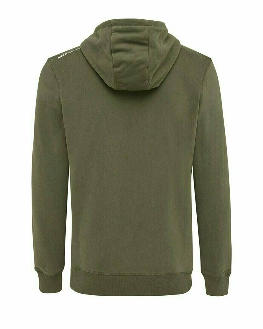 Mexx Zakapturzony zipthrough cardigan Army Green Zielone | ZFDIJ9327