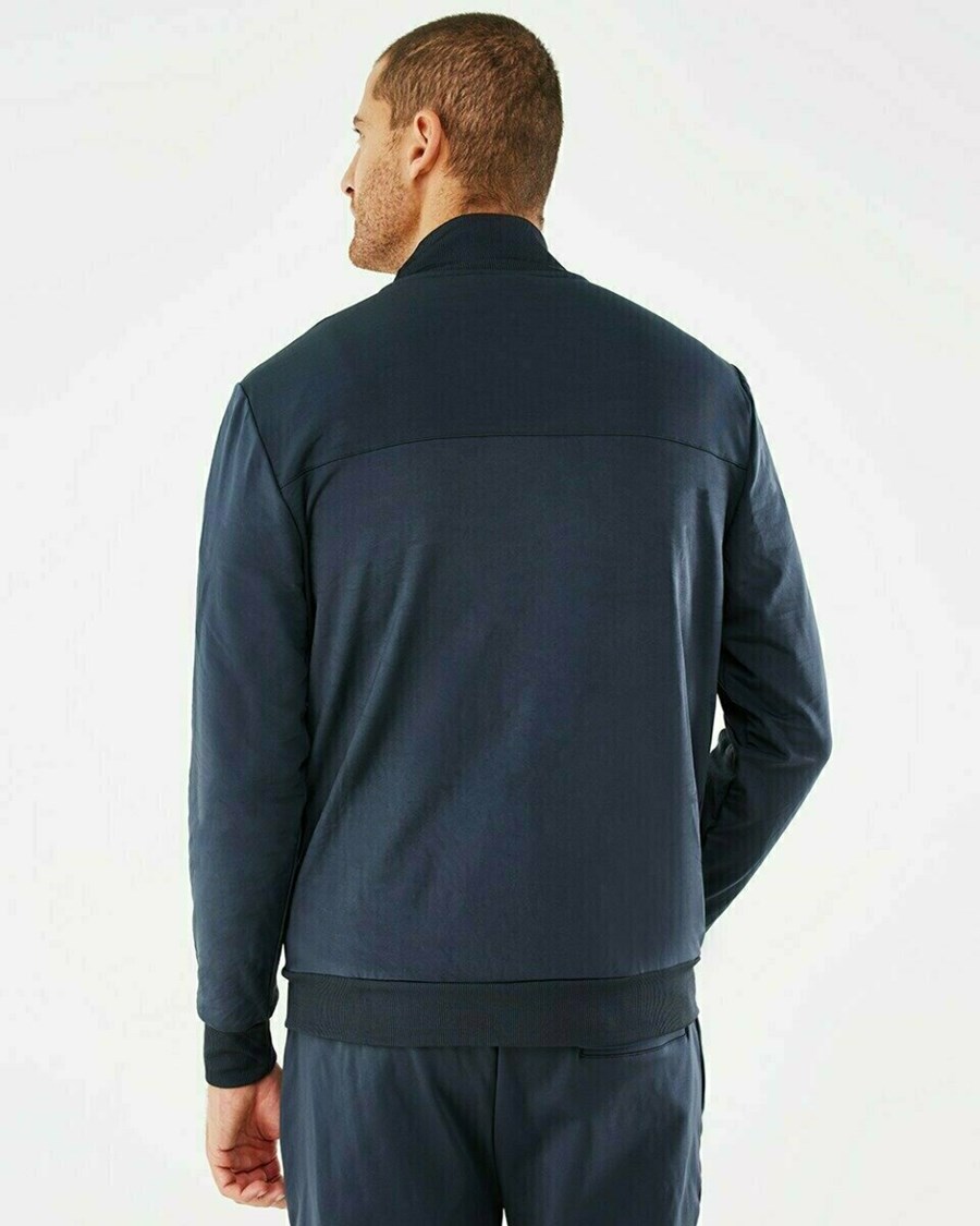 Mexx Zipped technical jacket Navy Niebieskie | VNLZW1608