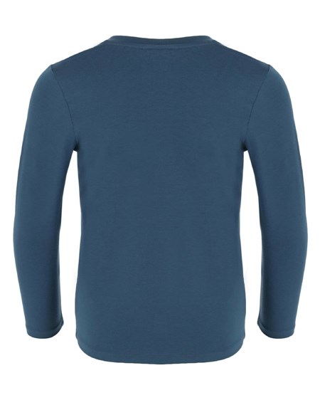 Mexx Basic long sleeve tee Light Navy (Dark Denim) Głęboka Granatowe | ZUYHN7410