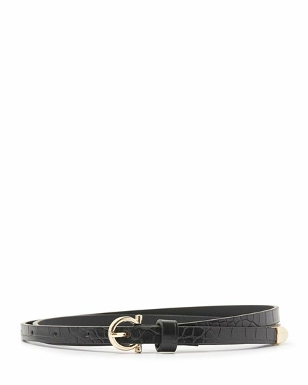 Mexx Basis belt small Black Czarne | FZGHO5634