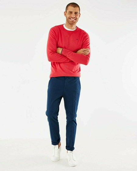 Mexx Crew neck sweater Red Czerwone | MBDXW3761