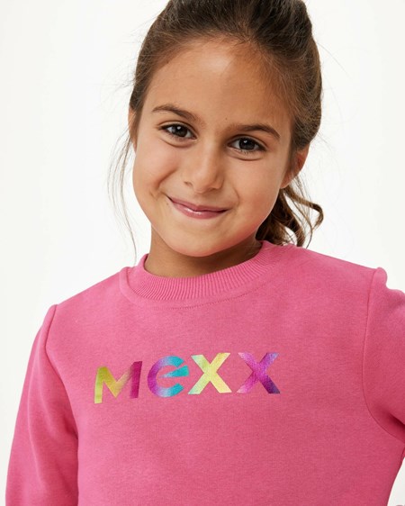 Mexx Crewneck logo carrier Pink Różowe | XFZHG0586