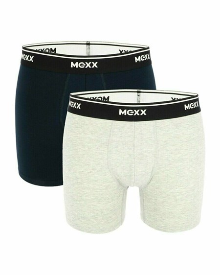 Mexx MEXX Boxershorts 2-pack Navy/Grey Melee Multicolour | IRCOW2860