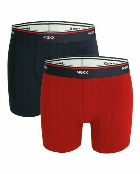 Mexx MEXX Boxershorts 2-pack Navy/Red Multicolour | XVSMC5673