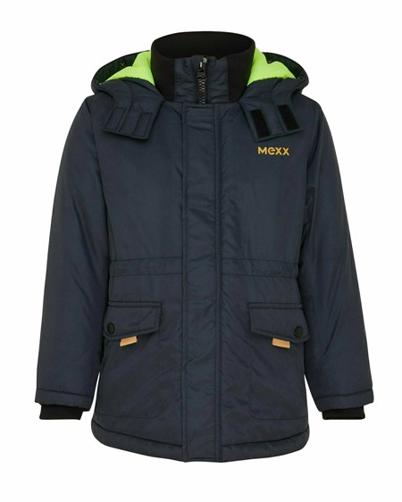 Mexx Parka Navy Niebieskie | FIXMO9358