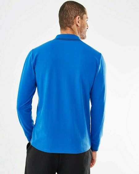 Mexx Polo LS Cobalt Niebieskie | IBKCH0962