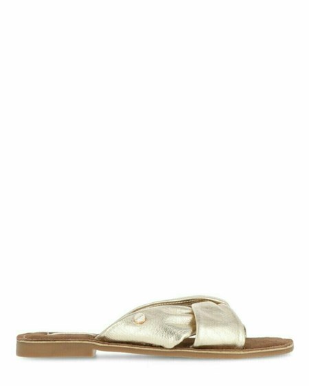 Mexx Sandal Janice Gold Złote | RHAIO2897