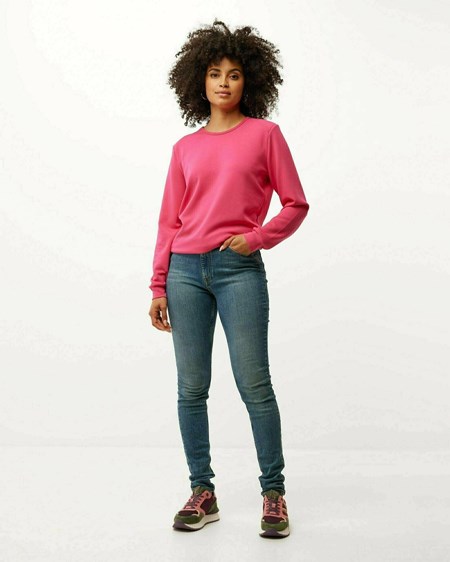 Mexx Shoulderpad sweater Pink Różowe | PKSAY9541