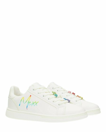 Mexx Sneaker Glib White Białe | QZDKP8129