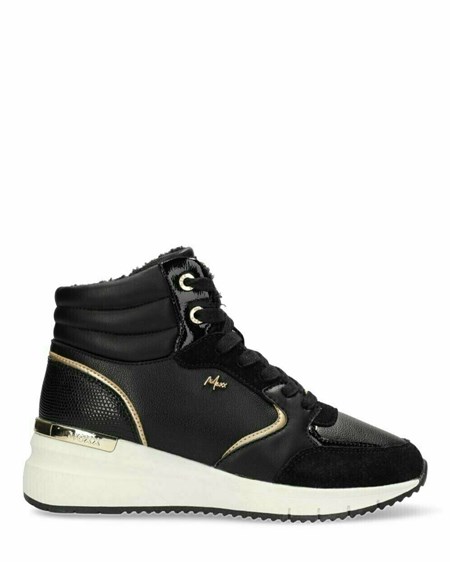 Mexx Sneaker Haley Black Czarne | HQXNZ6128