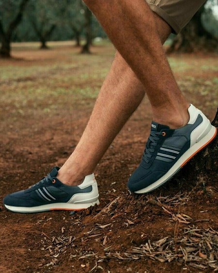 Mexx Sneaker Hoover Navy Niebieskie | AFIZL5012