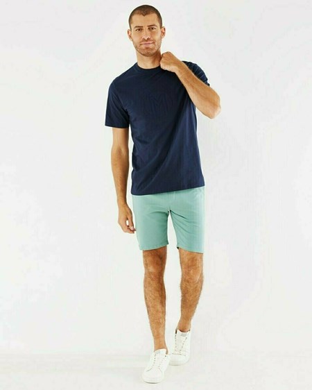 Mexx Sweat short Dark Mint Zielone | DHQNF8092