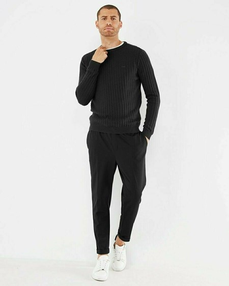 Mexx Swetry Black Czarne | LTGAD6953